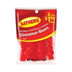 Farley’s & Sathers Candy, Cinnamon Bears, 4 Ounce (Pack of 12) logo