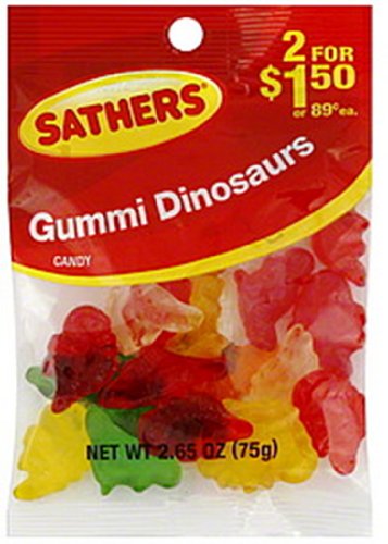 Farley’s & Sathers Candy, Gummy Dinos, 2.65 Ounce (Pack of 12) logo