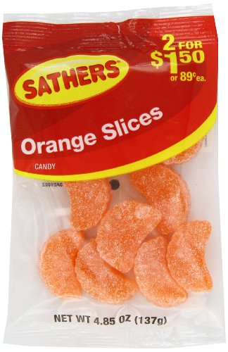 Farley’s & Sathers Candy, Orange Slices, 4.85 Ounce (Pack of 12) logo