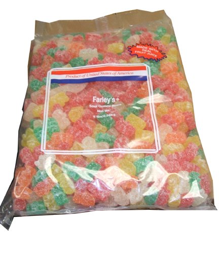 Farley’s Sour Gummi Bears 5 Pound Bulk Bag Value Bag logo