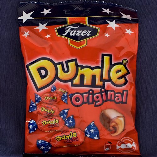 Fazer Dumle Soft Toffee With Milk Chocolate (7.76 Ounce) logo