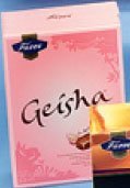 Fazer Geisha Chocolates With Soft Hazelnut Filling Small Box 5.3 Oz (150g) logo