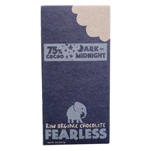 Fearless Midnight Organic Super Chocolate Simply Deep & Dark — 2 Oz logo