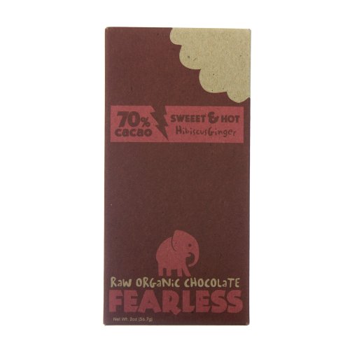 Fearless Organic Super Chocolate Sweet & Hot Hibiscus Flower & Ginger Root — 2 Oz logo