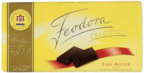 Feodora Bittersweet Chocolate, 3.5 ounce (Pack of 5) logo