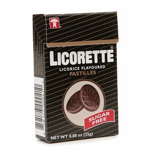 Ferndale Licorette Sugarfree Pastilles, .88 Oz logo