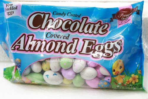 Ferrara Candy Coated Chocolate Covered Almond Eggs, 8oz (2 Bags) logo