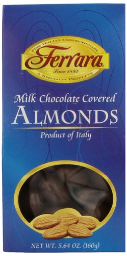 Ferrara Chocolate Covered Almonds, Milk, 5.64 Ounce logo