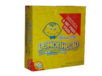 Ferrara Pan Candy Lemonhead, 0.8-ounce,24-count Box (Pack of 3) logo