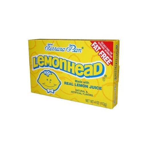 Ferrara Pan Lemonhead Candies – 7 Oz Box logo