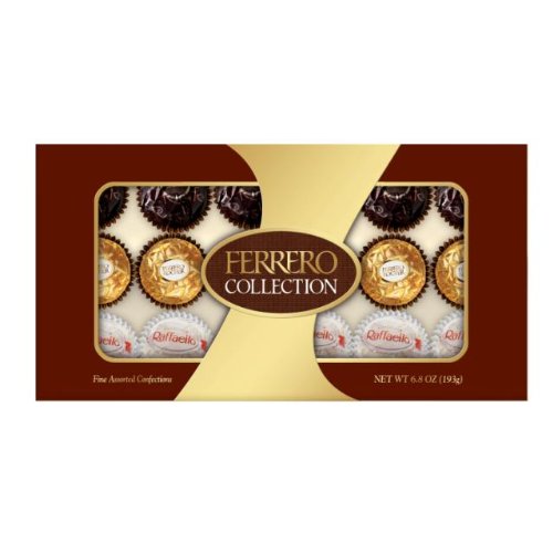 Ferrero Collection Rondnoir With Hazelnut Center Chocolate Collection 18 Piece Gift Box, 6.8 Oz logo