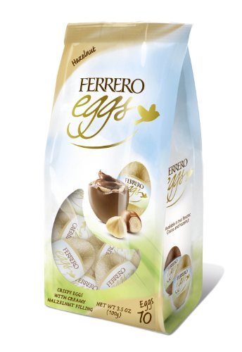 Ferrero Eggs, Hazelnut, 10-count (Pack of 5) logo