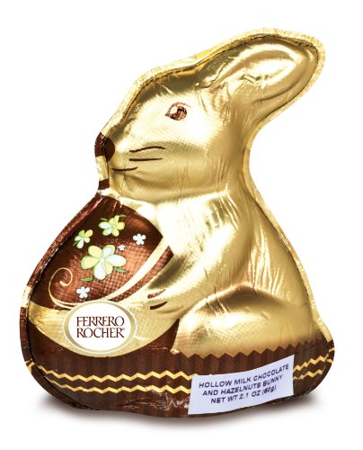 Ferrero Rocher Chocolate, Bunny, 2.1 Ounce (Pack of 15) logo