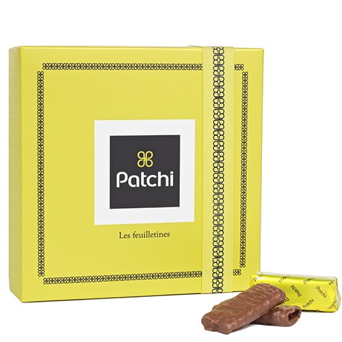 Feuilletine–thin Caramelized Biscuits Coated With Milk Chocolate From Patchi logo