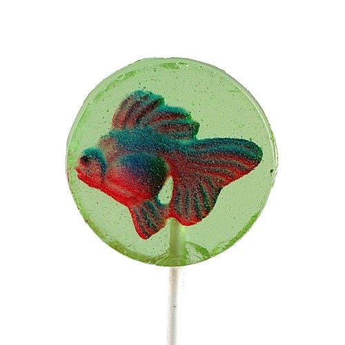 Fish In Round Lollipop logo