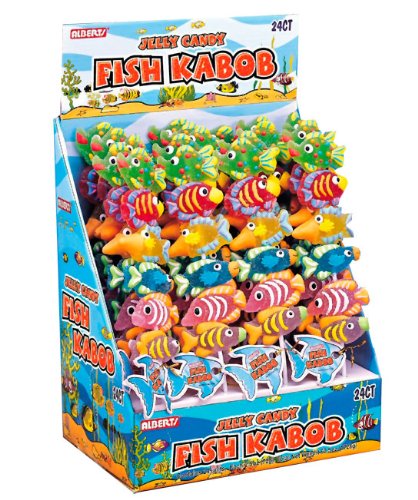 Fish Kabobs Jelly Candy, Pack of 24 logo