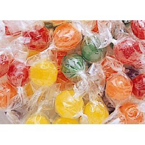 Fisher Sour Balls, Assorted, 5-pound Package logo