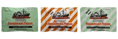 Fishermans Friend Herbal Candy Mix Flavors. (25gx3pcs.) logo