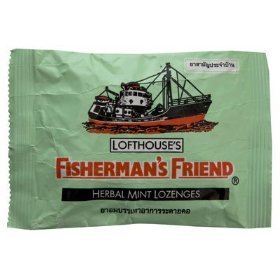 Fisherman’s Friend Herbal Mint Candy 25g. logo