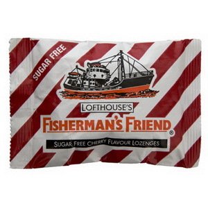 Fishermans Friend Sugar Free Cherry 25g Made In Thailand logo