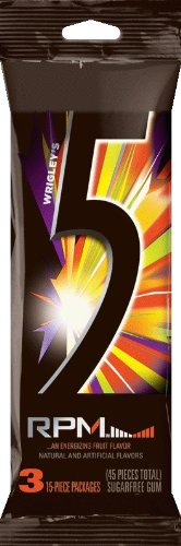 Five Gum, Rpm Fruit, 4.28 Ounce logo