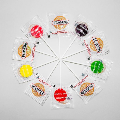 Flavorx Sugar-free Lollipops logo