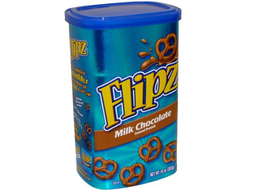 Flipz Milk Chocolate Pretzels, 10-ounce, 2 Count logo