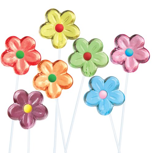 Flower Twinkle Pops 60 Pops Assorted 7 Flavors logo