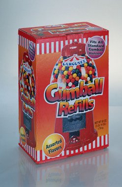 Ford Gumballs – Assorted Flavor, Refill Box logo