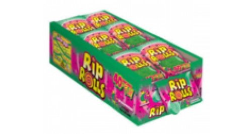 Foreign Candy Sour Rip Rolls Watermelon – 24ct logo