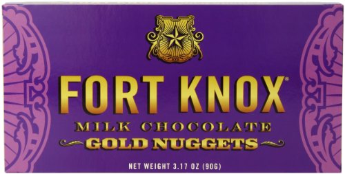 Fort Knox Gerrit’s Gold Chocolate Nuggets, 3.17 Ounce (Pack of 12) logo