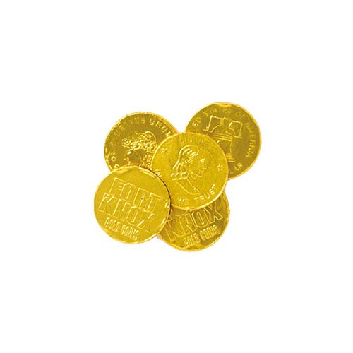 Fort Knox Milk Chocolate Gold Coins (economy Case Pack) Tub (Pack of 144) logo