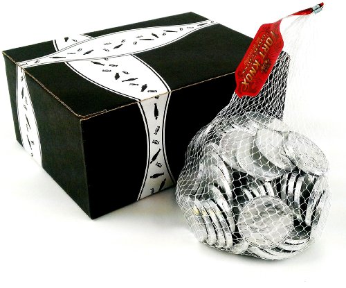 Fort Knox Milk Chocolate Silver Coins, 1 Lb Bag In A Gift Box logo