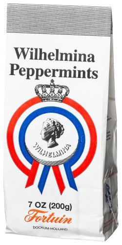 Fortuin Wilhelmina Peppermints, 7 ounce Bags (Pack of 12) logo