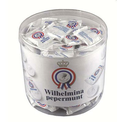 Fortuin Wilhelmina Peppermints Single Serve Packages (Pack of 200) (950 Gr. / 34 Oz.) logo