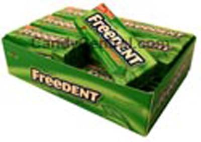 Freedent Chewing Gum Peppermint – 12 Pack logo