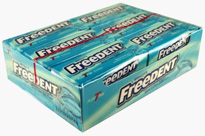 Freedent Gum Spearmint logo
