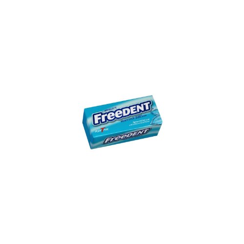 Freedent Gum – Spearmint, Plen T Pak, 15 Stick Gum, 12 Count logo