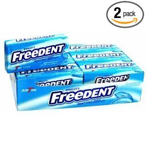Freedent Gum Spearmint T Pak 15 Stick 12 Count Per Box (2 Pack) logo