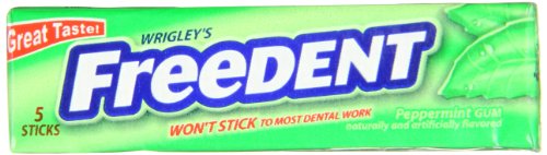 Freedent Peppermint, 20-count logo