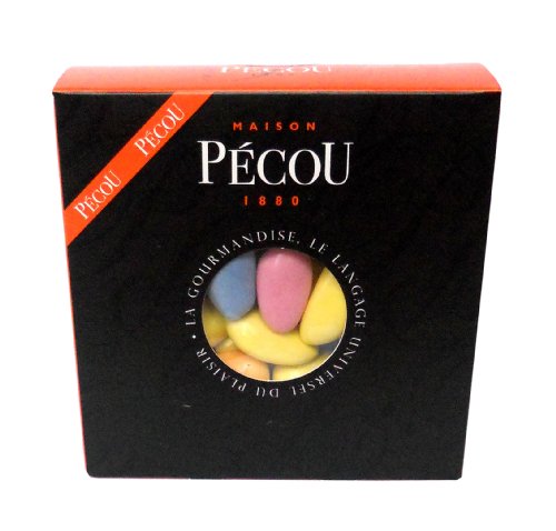 French Almond Dragees (french Jordan Almonds), Assorted Colors 10.5oz (300g) logo