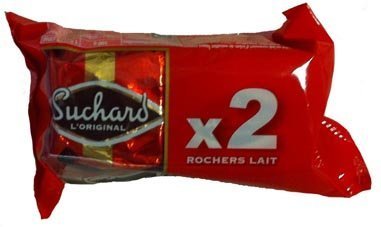 French Rocks Milk 2 X 35 G Suchard-rochers Lait 2 X 35 G – 2,47 Oz – 2 Serves logo