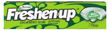 Freshen Up Spearmint Gum – 12 Pack logo