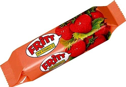 Fritt Strawberry Chewy Candy Sticks ( 5 Stick Pack) logo