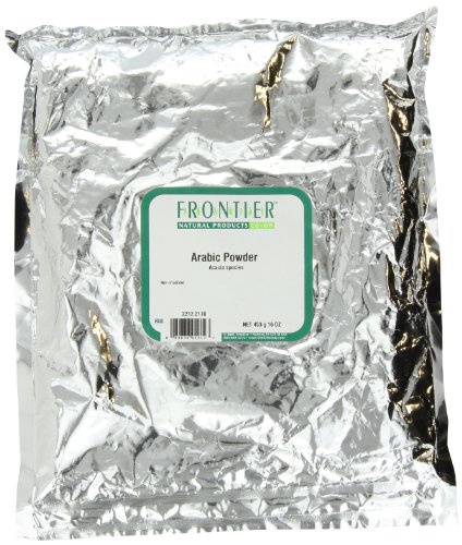 Frontier Bulk Gum, Arabic Powder, 1 Lb. Package logo