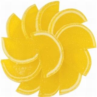 Fruit Slice Lemon 5 Pound Yellow logo