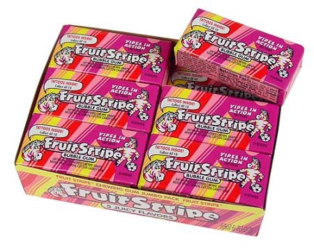 Fruit Stripe Gum Jumbo Pack – 12 Pack logo