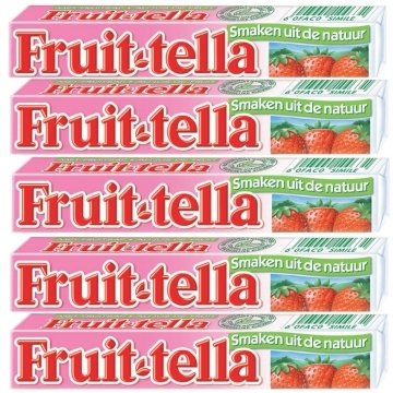 Fruittella Strawberry Stick 41g – Pack of 20 logo