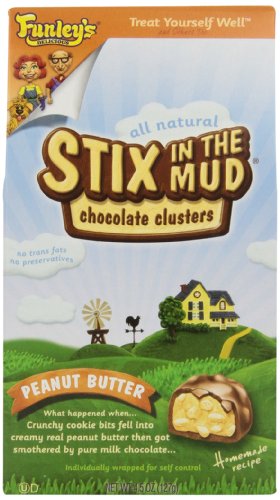 Funley’s Stix In The Mud, Peanut Butter, 4.5 ounce (Pack of 4) logo