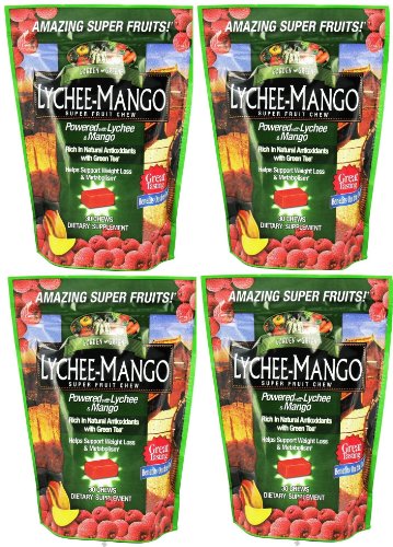 Garden Greens Lychee-mango Super Fruit Chew 30 Chews ( Multi-pack) logo